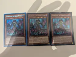 3x Diabellstar the Black Witch secret rares mixed sets 1st Edition PLAYSET - Image 1
