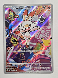 Scorbunny 053 Mega Evolution Promo Holo First Partners Pokemon TCG - Image 1