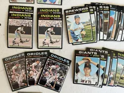 1970 Topps Baseball Cards (32) + 1971 Topps Baseball Set (464); Lot of 496 - Image 5