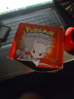 1999 Mewtwo Pokemon 23k Gold Plated Card Limited Edition Burger King Red Box - Image 1