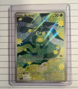 Budew 221/217 Ascended Heroes Illustration Rare Full Art Holo - Image 1