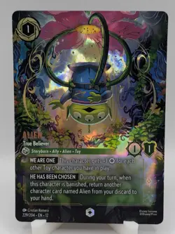 Alien - True Believer (Enchanted) 229/204 Wilds Unknown Holo - Image 1
