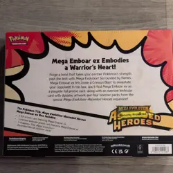 Pokemon TCG Mega Emboar EX Box Kit Promo English - Image 2