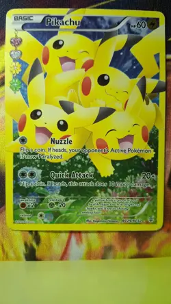Pokemon TCG Pikachu Generations RC29/RC32 Holo Full Art Radiant Collection LP/MP - Image 1