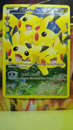 Pokemon TCG Pikachu Generations RC29/RC32 Holo Full Art Radiant Collection LP/MP - Image 2
