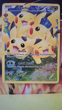 Pokemon TCG Pikachu Generations RC29/RC32 Holo Full Art Radiant Collection LP/MP - Image 4