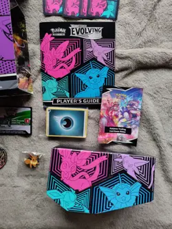Pokemon Center Elite Trainer Box Glaceon Sylveon ETB OPENED NO PACKS - Image 3