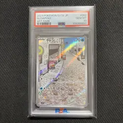 Pokemon Pokemon Card Slowpoke AR PSA10 082/078 Japan Import Pokemon - Image 1