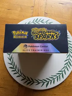 Pokemon TCG Surging Sparks Pokemon Center Elite Trainer Box ETB Sealed - Image 4