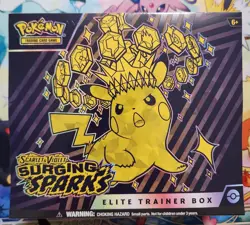 Pokemon TCG Surging Sparks Elite Trainer Box ETB Sealed - Image 1