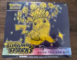 Pokemon TCG - Surging Sparks Pokemon Center - Elite Trainer Box - Sealed ETB - Image 1