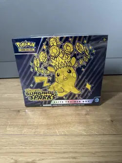 Pokemon TCG Surging Sparks ETB New Factory Sealed - Image 1