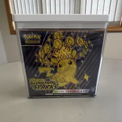 Pokemon TCG Scarlet Violet Surging Sparks Elite Trainer Box ETB Sealed With Case - Image 1