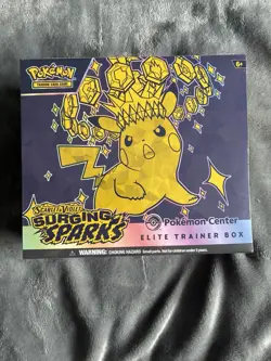 Pokemon TCG - Scarlet & Violet - Surging Sparks Sealed Pokemon Center ETB - Image 1