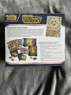 Pokemon TCG - Scarlet & Violet - Surging Sparks Sealed Pokemon Center ETB - Image 3