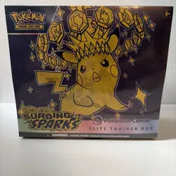 Pokemon TCG Surging Sparks Elite Trainer Box ETB Center Edition, Sealed - Image 1