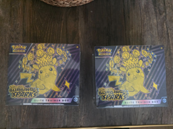 2 X Pokemon TCG: Surging Surging Sparks Elite Trainer Box (ETB) - Factory Sealed - Image 1