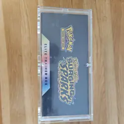 Pokemon TCG Surging Sparks ETB New/Sealed - includes high quality case - Image 3