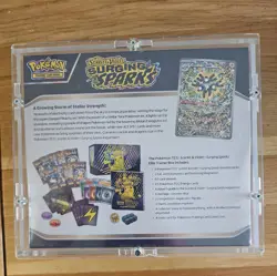 Pokemon TCG Surging Sparks ETB New/Sealed - includes high quality case - Image 5