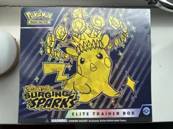 ⚡ Pokemon TCG: Surging Sparks Elite Trainer Box (ETB) – Sealed – Pikachu ⚡ - Image 1