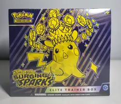 Pokemon TCG: Surging Surging Sparks Elite Trainer Box (ETB) - Factory Sealed ✅ - Image 1