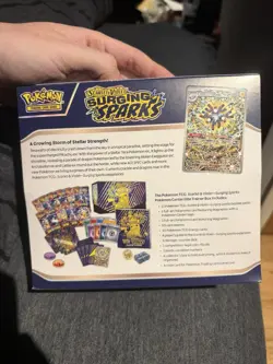 Pokemon Pikachu TCG Surging Sparks Pokemon Centre ETB Sealed - Image 3
