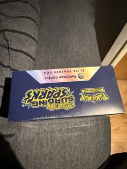 Pokemon Pikachu TCG Surging Sparks Pokemon Centre ETB Sealed - Image 4