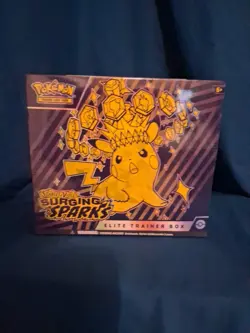 Pokemon TCG Surging Sparks ETB, Factory Sealed - Image 1