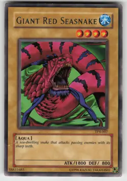 Yu-Gi-Oh! Giant Red Seasnake HP Tournament Pack 4 - Image 1