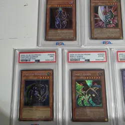 Yu-Gi-Oh! PSA Graded 10-Card Lot Dark Magician/Blue-Eyes DRAGON - Image 3