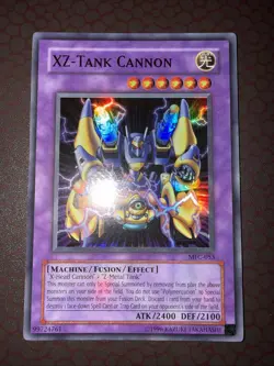 Yu-Gi-Oh! XZ-Tank Cannon -MFC-053- Super Rare - Unlimited NM! - Image 1