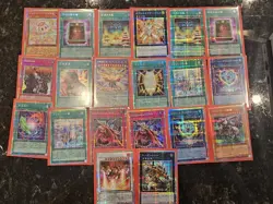 Prismatic Secret Rare Lot Limited Over Collection Yugioh 20 Cards - Image 1
