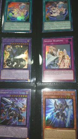 Yugioh Rare Card Lot! All Holo! *Binder Not Included* - Image 3
