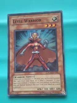 Yugioh Card - Level Warrior Super Rare Unlimited Ed. RGBT-EN002 LP - Image 1