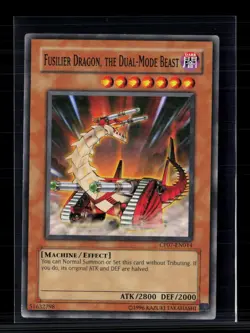 2008 Yu-Gi-Oh! Fusilier Dragon, The Dual-Mode Beast Champion Pack 7 CP07-EN014 - Image 1