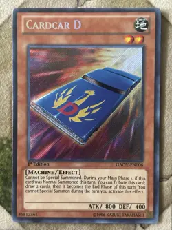 YuGiOh CARDCAR D Secret Rare GAOV-EN006 - Image 2