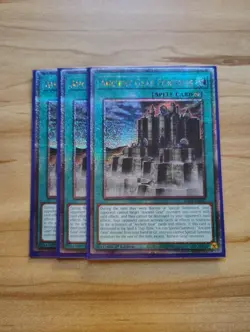 Yu-Gi-Oh! - Ancient Gear Fortress 3X - RA03-EN062 / QCSR - Full Playset - Image 1