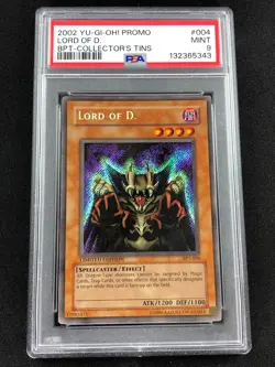 Yugioh 2002 Lord Of D BPT-004 PSA 9 Secret Rare - Image 1
