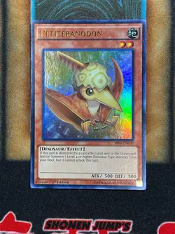 Yugioh Petiteranodon SR04-EN000 Ultra Rare 1st Ed MP - Image 1