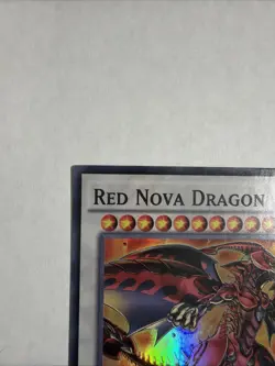 YUGIOH RED NOVA DRAGON LC5D-EN073 SUPER 1ST ED NM - Image 2