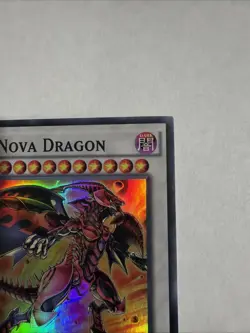 YUGIOH RED NOVA DRAGON LC5D-EN073 SUPER 1ST ED NM - Image 3