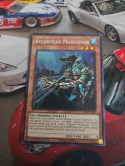Yu-Gi-Oh! Atlantean Marksman (SecR) RA04-EN009 Quarter Century Stampede 1st Ed - Image 1