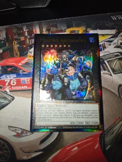 Yu-Gi-Oh! Mermail Abyssgaios (PUR) RA04-EN065 Quarter Century Stampede 1st Editi - Image 3