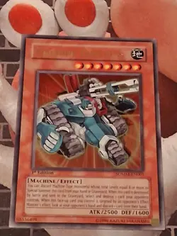 Yugioh Machina Fortress - SDMM-EN001 - 1st Edition Ultra Rare Lightly Played - Image 1
