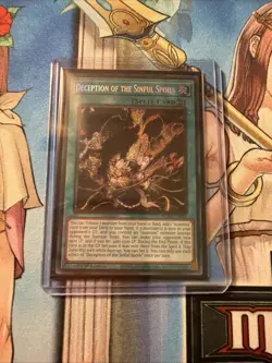 YuGiOh! ROTA-EN055 Deception Of The Sinful Spoils Secret Rare NM - Image 1