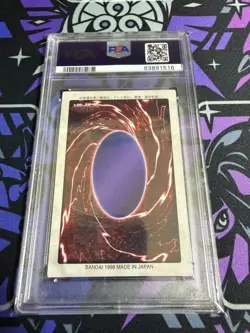 Yu-Gi-Oh PSA8 Blue-Eyes White Dragon Bandai 1st Generation #9 1998 Japanese - Image 2