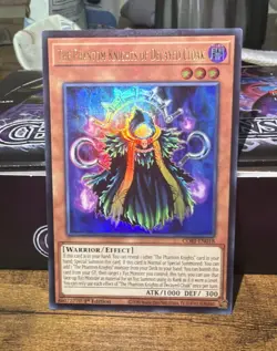 Yugioh! 1x The Phantom Knights of Decayed Cloak CORI-EN018 Ultra Rare 1st Ed NM - Image 2