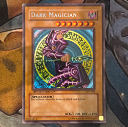 Yu-Gi-Oh! Dark Magician Secret Rare Foil 2002 Collectors Tin BPT-001 Konami EN - Image 1
