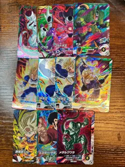 Bandai Dragon Ball Super Divers cards 11 SR cards set Trading card - Image 1