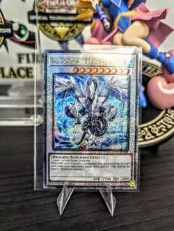 Yu-Gi-Oh! Trishula, Dragon of the Ice Barrier RA02-EN026 Quarter Century Rare - Image 1